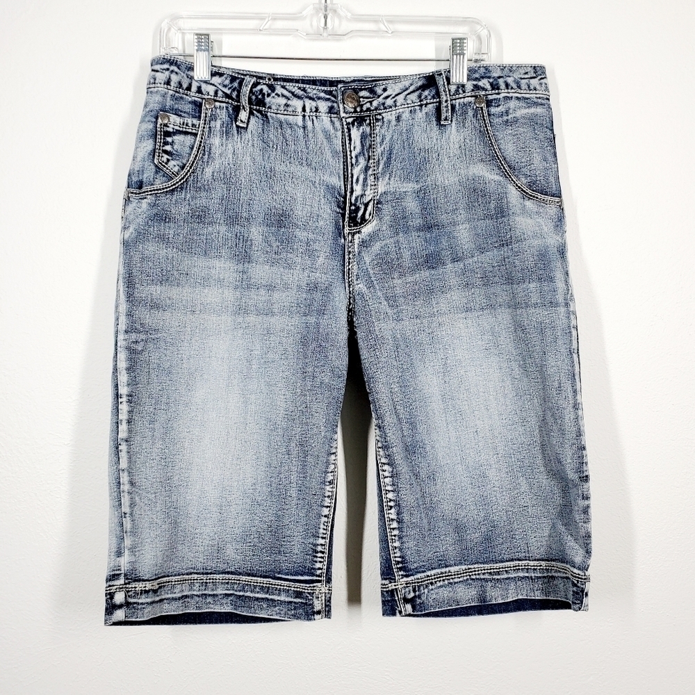 TRUE LUX JEANS DENIM SHORTS